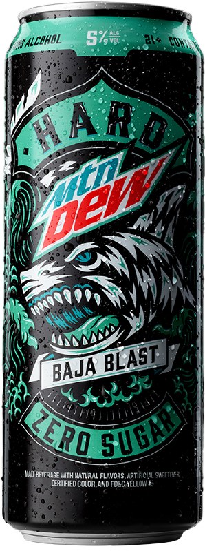 Hard Mtn Dew Baja Blast 24oz Can - Legacy Wine And Spirits